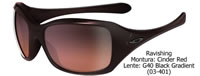 Oakley Ravishing Cinder Red/G40 Black Gradient (03-401)
